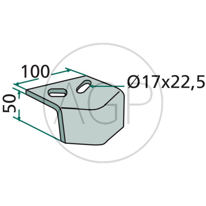 Ochrana nože rotačních bran vhodná pro Maschio typu HD a DM