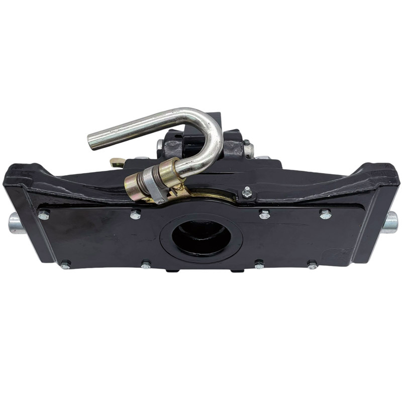 Závěs Piton Fix Sauermann o šířce 390 mm s bočními čepy 25 mm a síle desky 32 mm do konzole traktoru