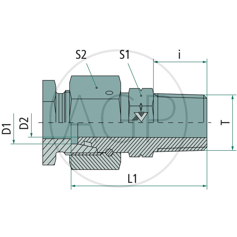 EGVD 6 S- 1/4 NPT VA