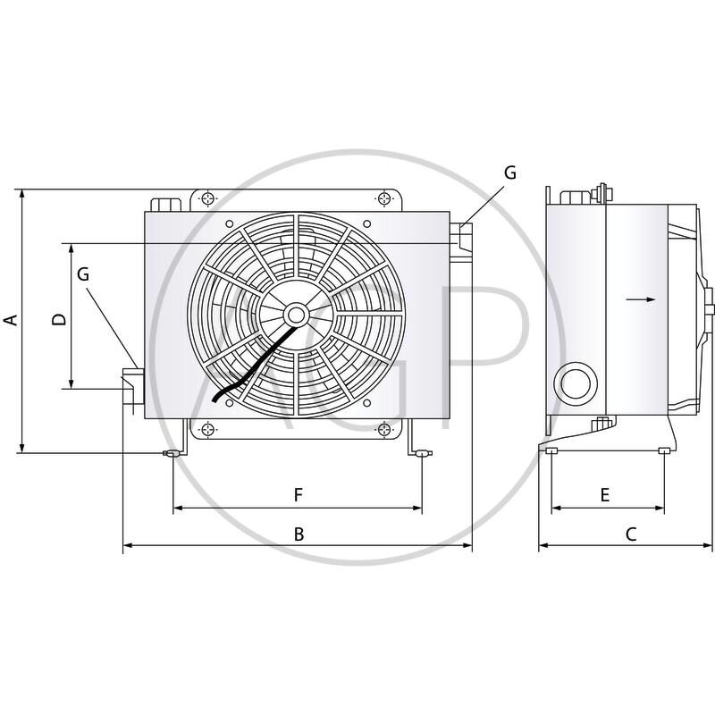 Cejn ochranný kryt černý 1/4