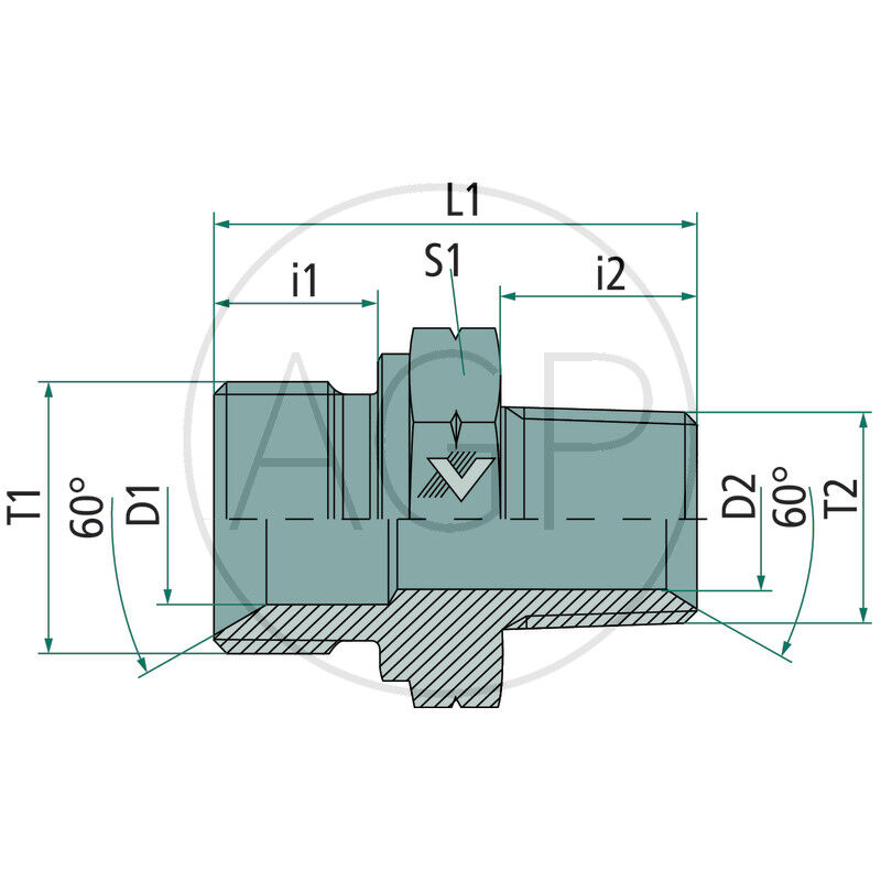 GA-AGR 1/2 - AGN 3/8 VA