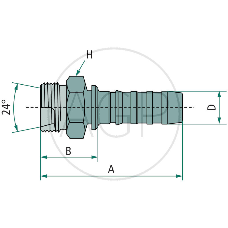 PNB 12 AGL M22x1,5 (15L)