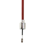 Brzdové lanko AL-KO 299708 o délce 740 mm a délce pouzdra 530 mm pro přívěsy do 3,5 t