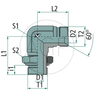 WEE AGR 3/8 - BSPP 3/8 90° VA
