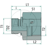 RIBS- 1 x 1.1/4 WD VA
