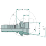 PN 10 AGF M24x1.5