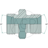 X-GER 28 L 3/4 (60°)