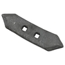 Náhradní hrot / radlička pro pružné pero kultivátoru 40 × 10 mm