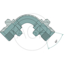 WA 5/8 M-BSP x 5/8 M-BSP