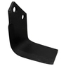 Pravý nůž pro rotavátory Howard Rotavator o délce 180 mm a šířce 138 mm