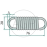 Tažná pružina pro Pöttinger, na typy TOP 33N