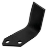 Levý nůž pro rotavátory Howard Rotavator o délce 180 mm a šířce 138 mm