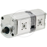 Bosch/Rexroth dvojité čerpadlo s výkonem 22,5 a 14 cm³ / ot.