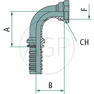 PN 12 DKORF 13/16 90° DS