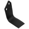 Levý nůž pro rotavátory Howard Rotavator o délce 180 mm a šířce 138 mm