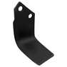 Pravý nůž pro rotavátory Howard Rotavator o délce 180 mm a šířce 138 mm
