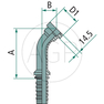 PN 50 SFS-CAT 2 45° DS