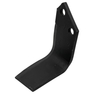 Pravý nůž pro rotavátory Howard Rotavator o délce 180 mm a šířce 138 mm