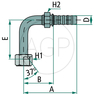PNB 20 DKJ 1 1/16 90°L