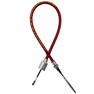 Brzdové lanko AL-KO 299708 o délce 740 mm a délce pouzdra 530 mm pro přívěsy do 3,5 t