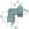 WEV 8 LL- M10x1 kuž. VA