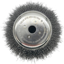 Ocelový drátěný kartáč na plevel do křovinořezu o průměru 210 mm s dírou o průměru 20 mm