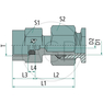 MAEV 6 L-R 1/8 VA