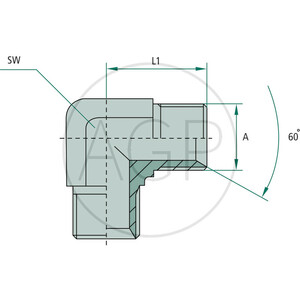 WA 5/8 M-BSP x 5/8 M-BSP