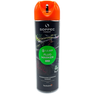 Značkovací sprej Soppec Fluo Marker oranžový ke značkování v lese