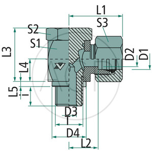 SWV 10 L- R1/4" VA