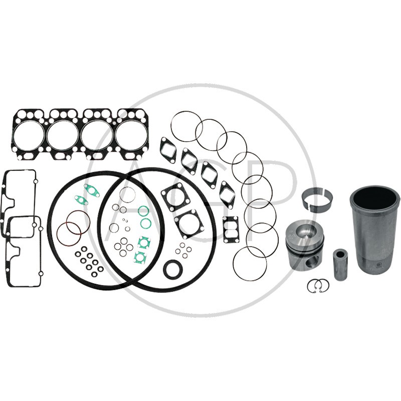 Opravárenská sada motoru vhodná pro Steyr motory WD 411 obsahuje 1, 2, 5, 6