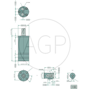 Hydr. Motor OML 12,5  16 mm hřídel