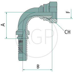 PN 05 DKR 1/8" 90°