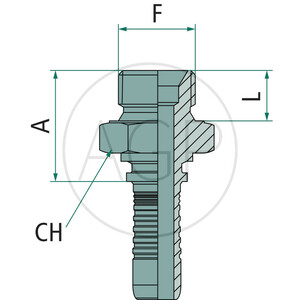 PN 06 AGR 1/4" balení 25