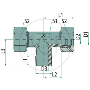 TEV 10 S- R 3/8" kuž. VA