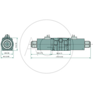 NG10-4/3 cestný ventil-Z11 24V