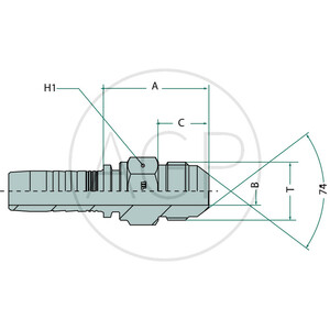 PN 08 AGJ 7/16"