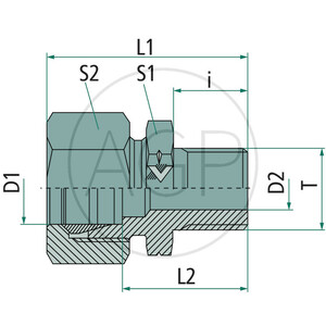 GEV 10 L-1/8" NPT VA