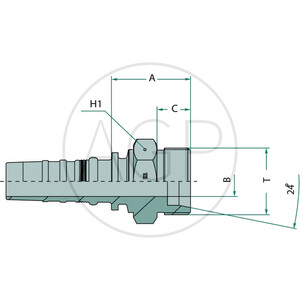 PN 20 AGS M30x2 IL (20S)