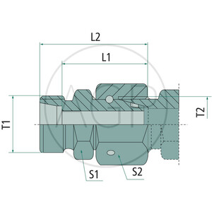 GEVR 10 L DKO 1/4 WD