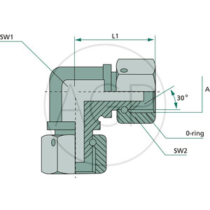 WA 5/8 FS-BSP x 5/8 FS-BSP