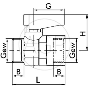 K-MI-6410-1/4-22-IA-MSv e - ručně ovládaný