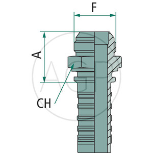 PN 12 AGJ 7/8" DS