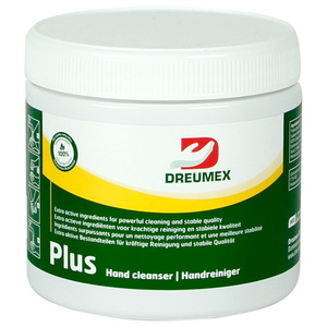 Dreumex Plus velmi účinný čistící gel na ruce žlutý 600 ml s citrusovou vůní