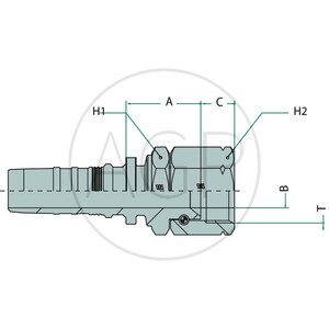 PN 32 DKJ 1.7/8" IL