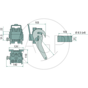 Samec 3P5065-5-A M C