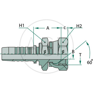 PN 10 DK-NISS 3/8"