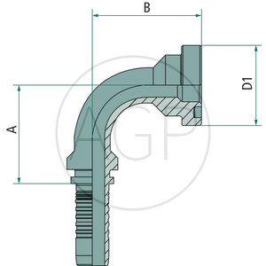 PN 16 SFL 3/4" 90°