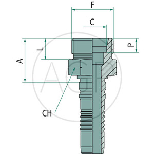 PN 20 AGS M30x2 IL (20S)