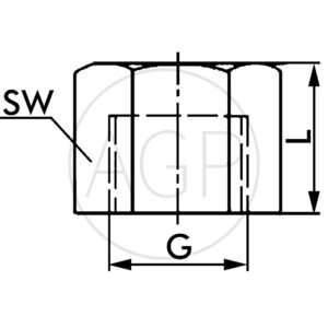 F-VM-1/4-MSv Závěrová matice